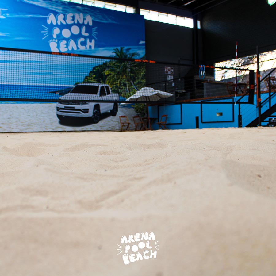 Arena Pool Beach sediará o Grand Slam de Vôlei de Praia