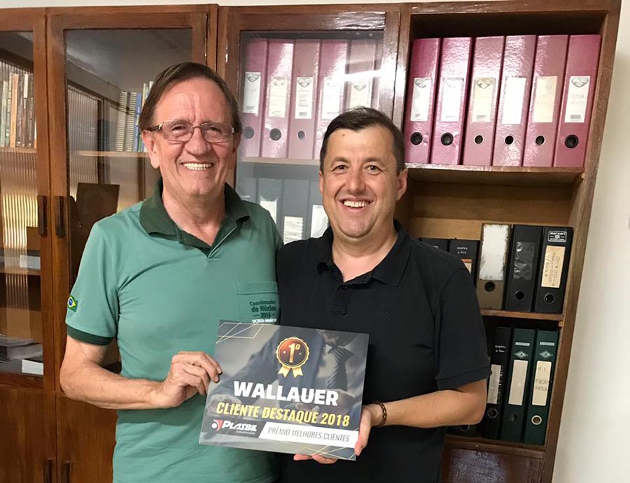 Lotário Wallauer  recebe destaque em  Comércio Exterior