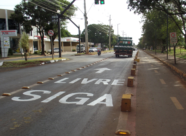 Mudança no limite de velocidade para as principais vias urbanas