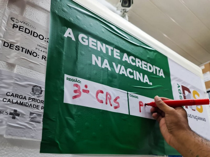 Sete em cada dez gaúchos já receberam a segunda dose da vacina contra a Covid