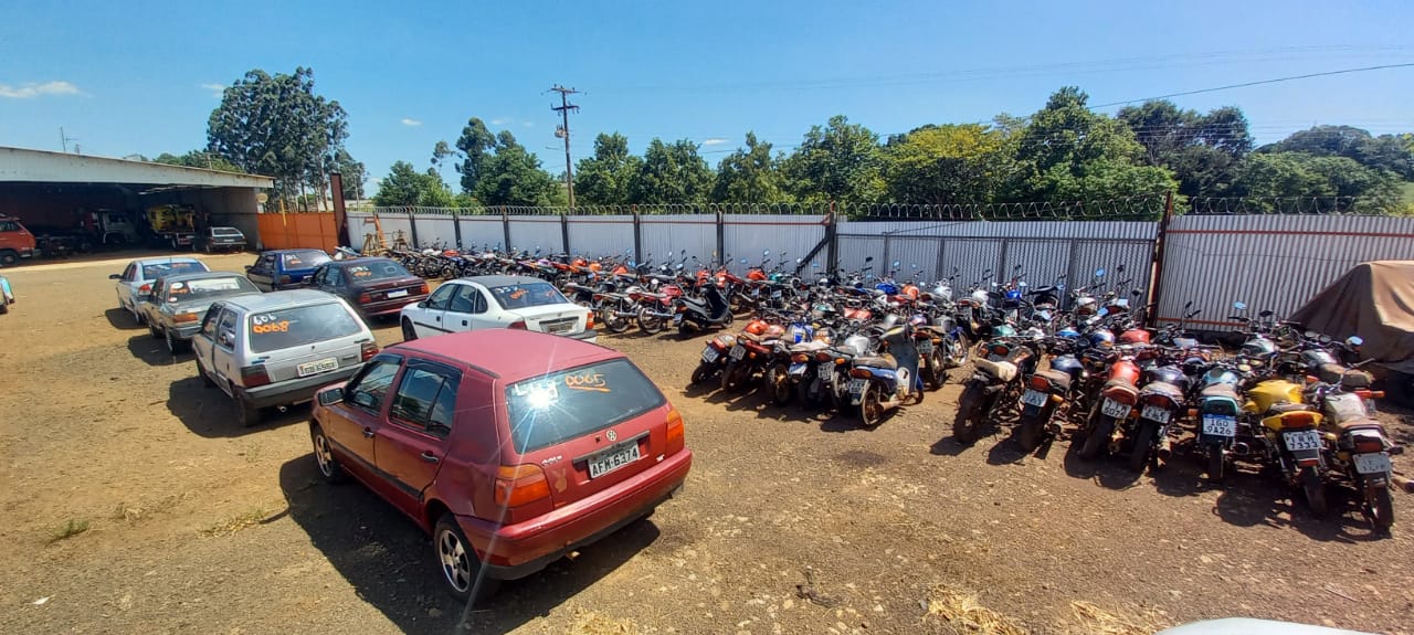 158 veículos vão à Leilão em Santa Rosa no dia 9