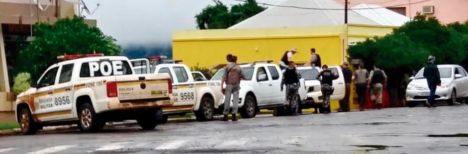 Condenados cinco envolvidos em assalto a banco e morte de policial em Porto Xavier