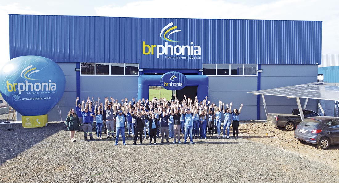 BRPHONIA inaugura nova base operacional