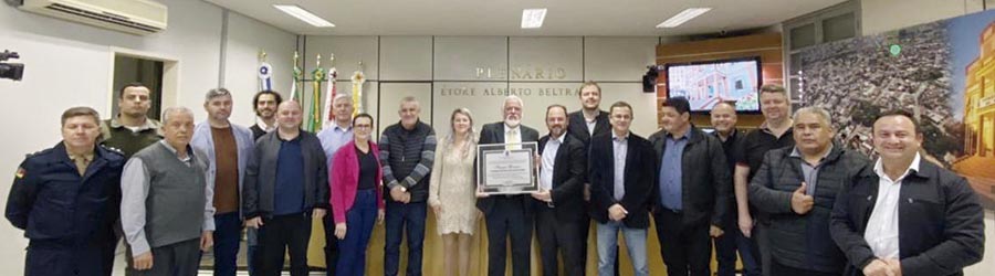 Vereadores realizam Sessão especial em homenagem aos 70 anos da Igreja Batista