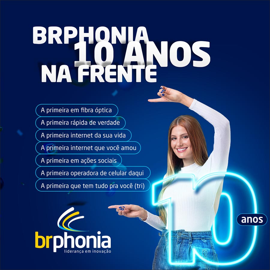 Show de Prêmios Brphonia: provedor está sorteando  40 planos de internet