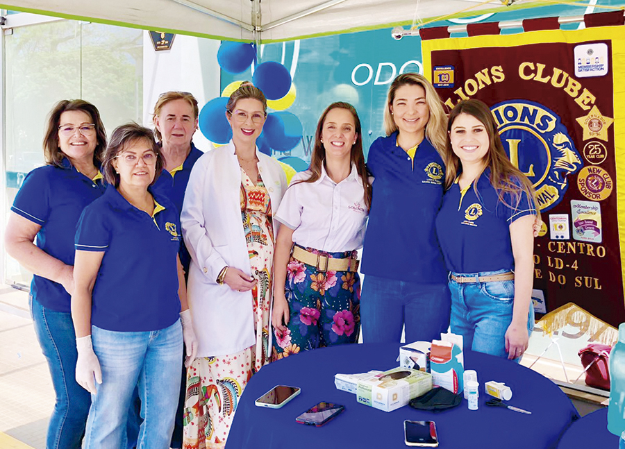 Lions Clube Santa Rosa promove Ação de Combate ao Diabetes