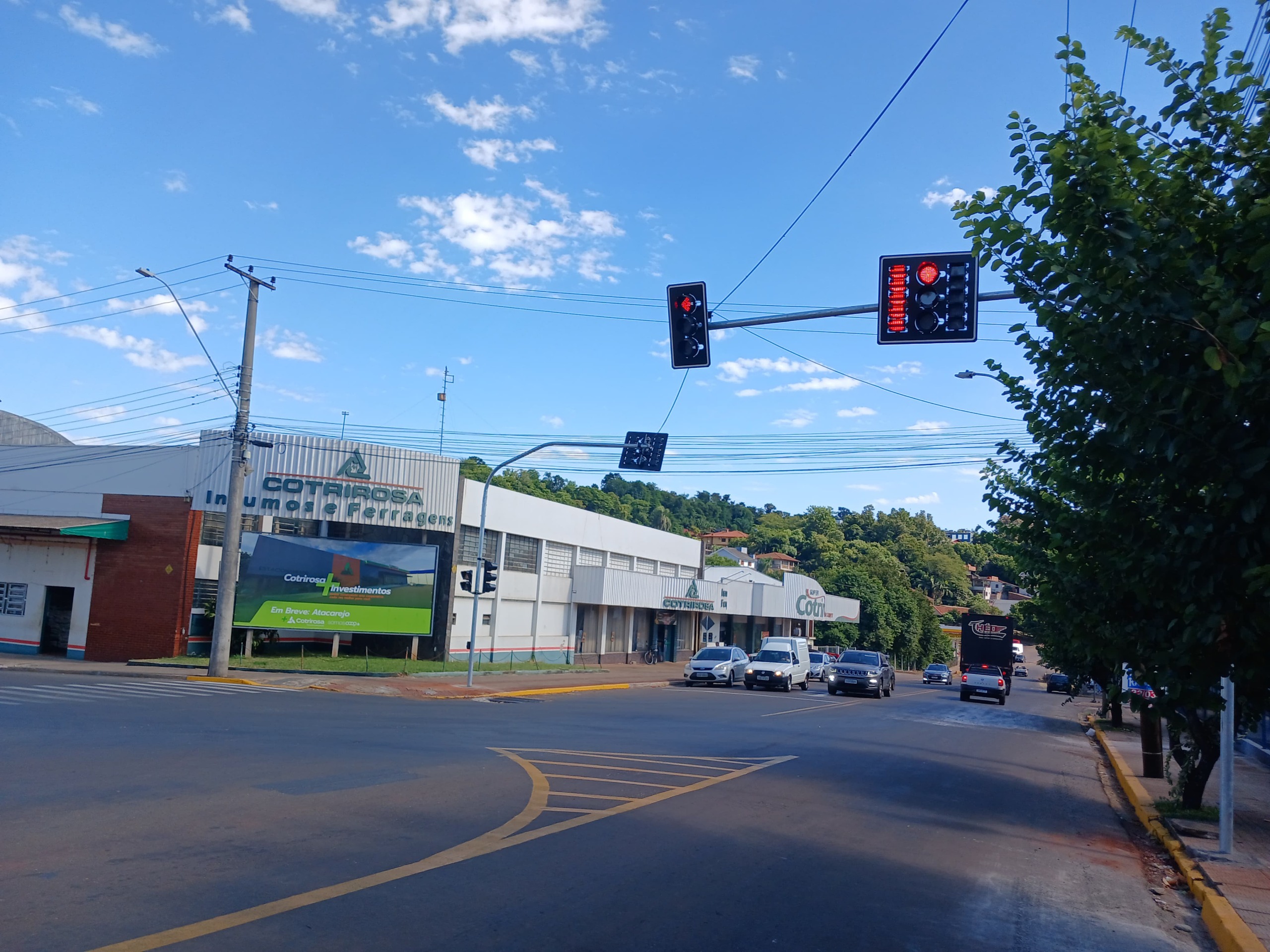 Novos semáforos em Santa Rosa: município conta com o primeiro equipamento em braille