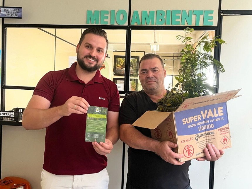 Em menos de um mês, mais de mil mudas foram distribuídas pelo programa Arboriza Santa Rosa