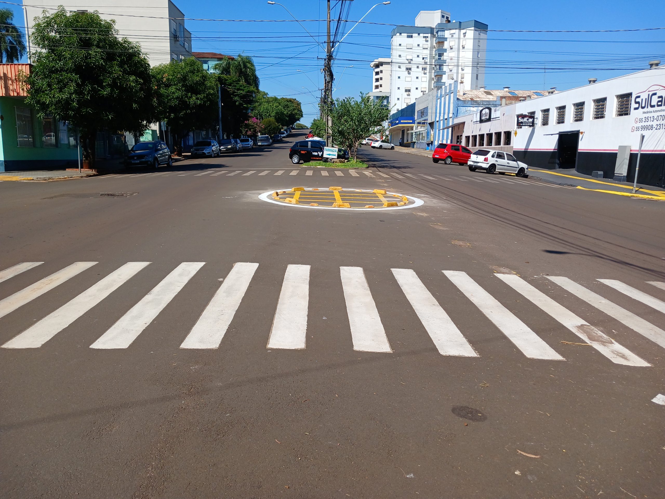 Governo Municipal segue com ações para melhorar a mobilidade urbana em Santa Rosa