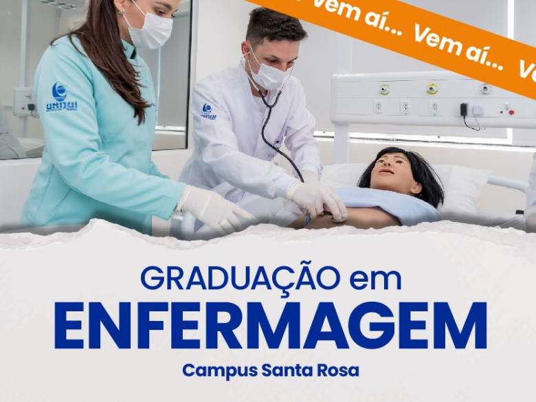 Curso de Enfermagem em Santa Rosa é autorizado pelo MEC com conceito máximo