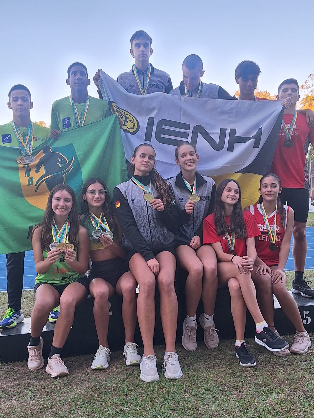 Campeonato Estadual de Atletismo tem brilho de Santa-rosenses