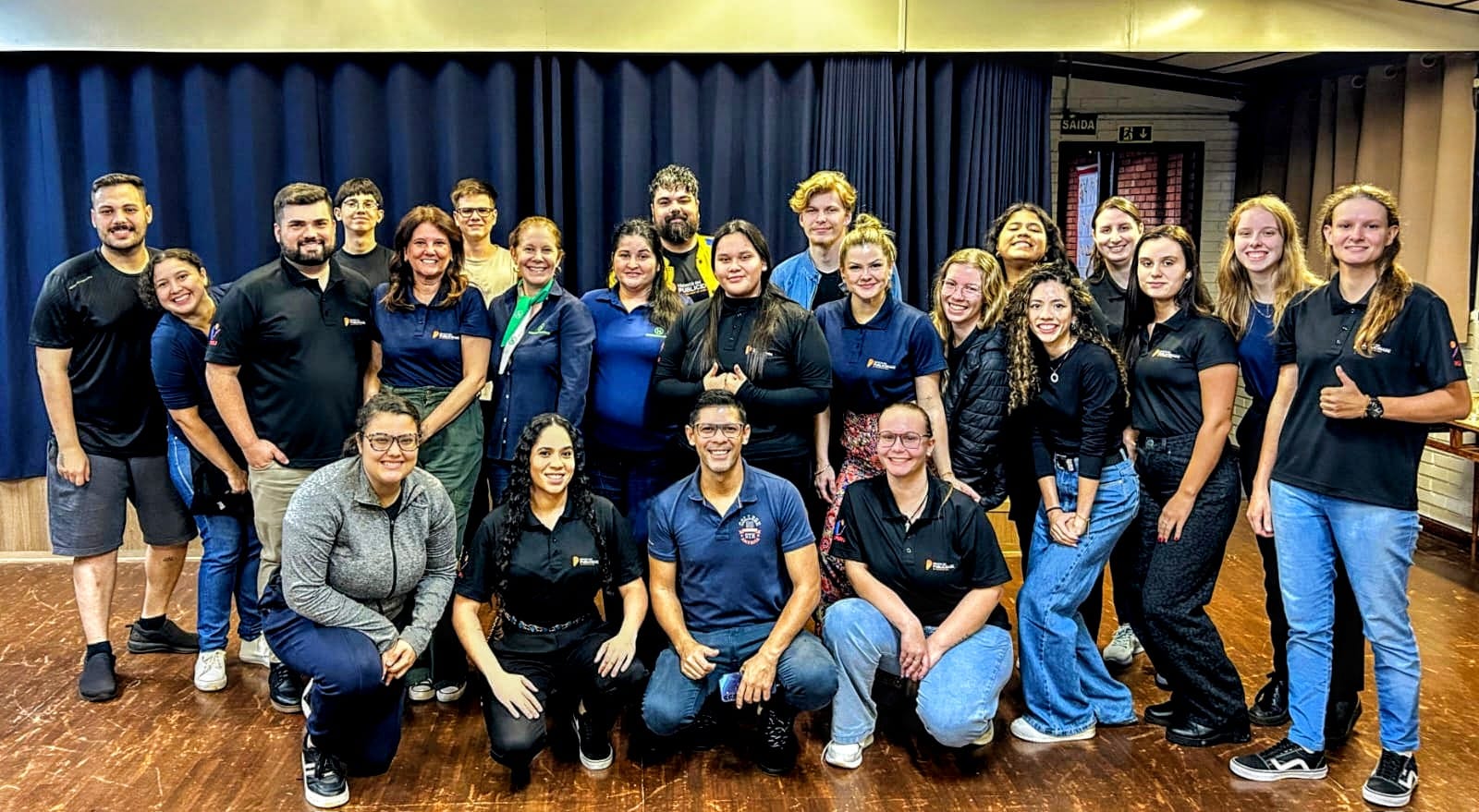 Parceria com curso técnico garante informação e entretenimento durante Hortigranjeiros