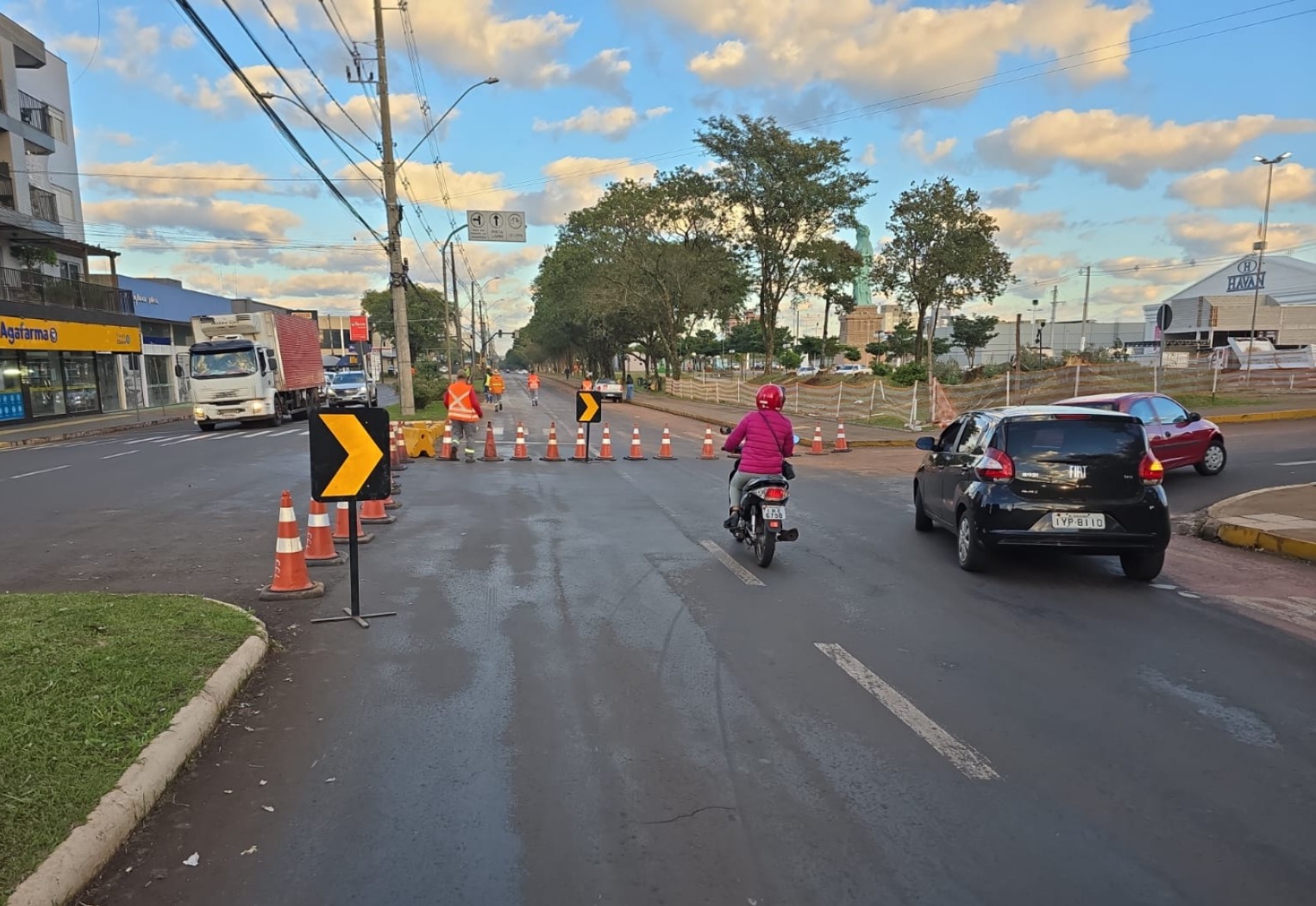 Alterações de trânsito na Expedicionário Weber Alterações de trânsito na Expedicionário Weber