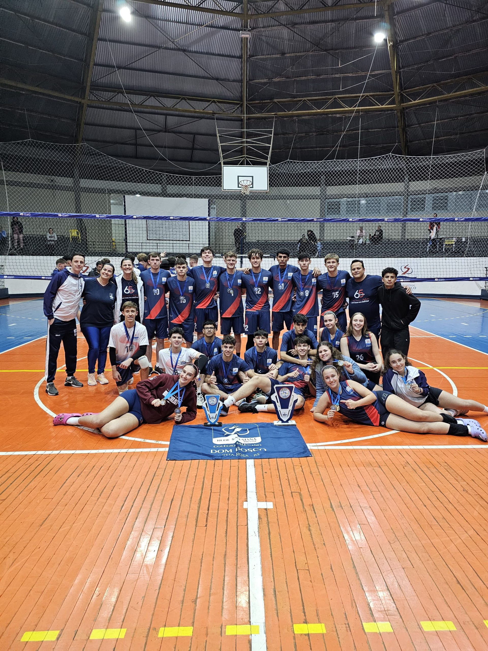 Colégio Dom Bosco representa Santa Rosa na Liga Gaúcha de Voleibol