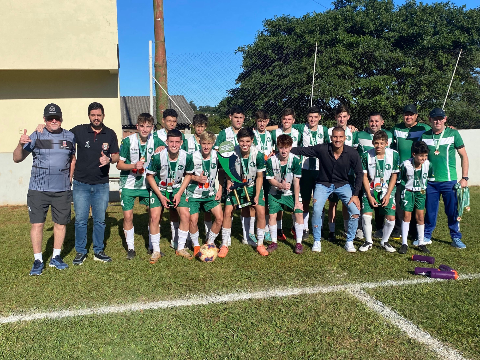 Finais do Campeonato Municipal de Futebol de Campo 2025 movimentam o Estádio Carlos Denardin