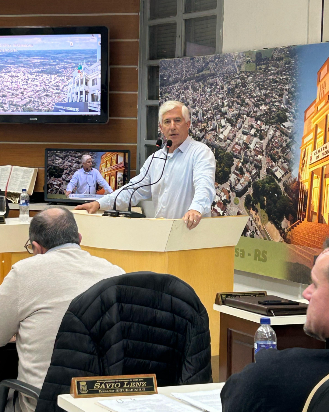 Vereador Vitor De Conti propõe implantação de Praça Pet em Santa Rosa