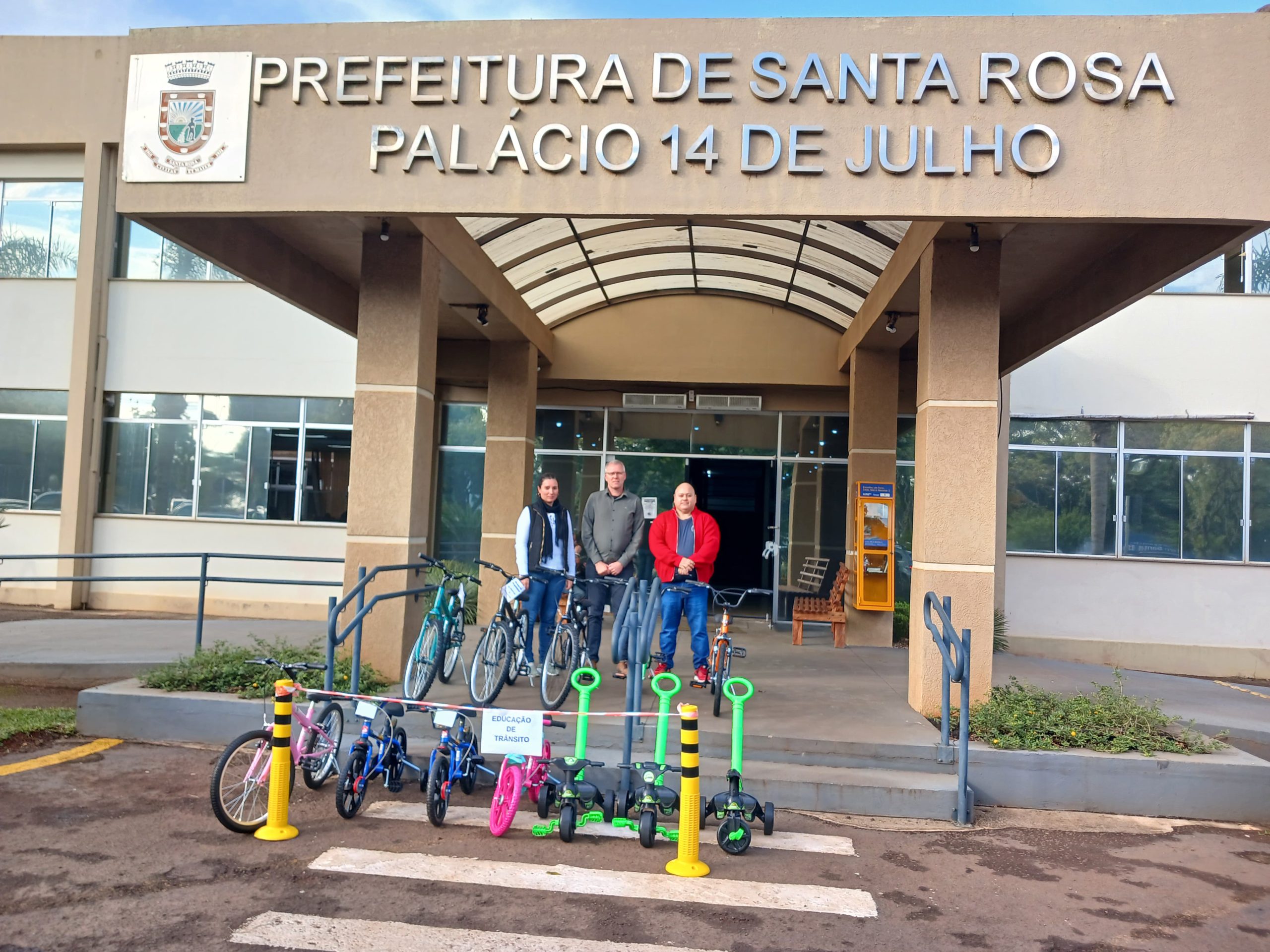 Prefeitura de Santa Rosa investe em educação no trânsito nas escolas