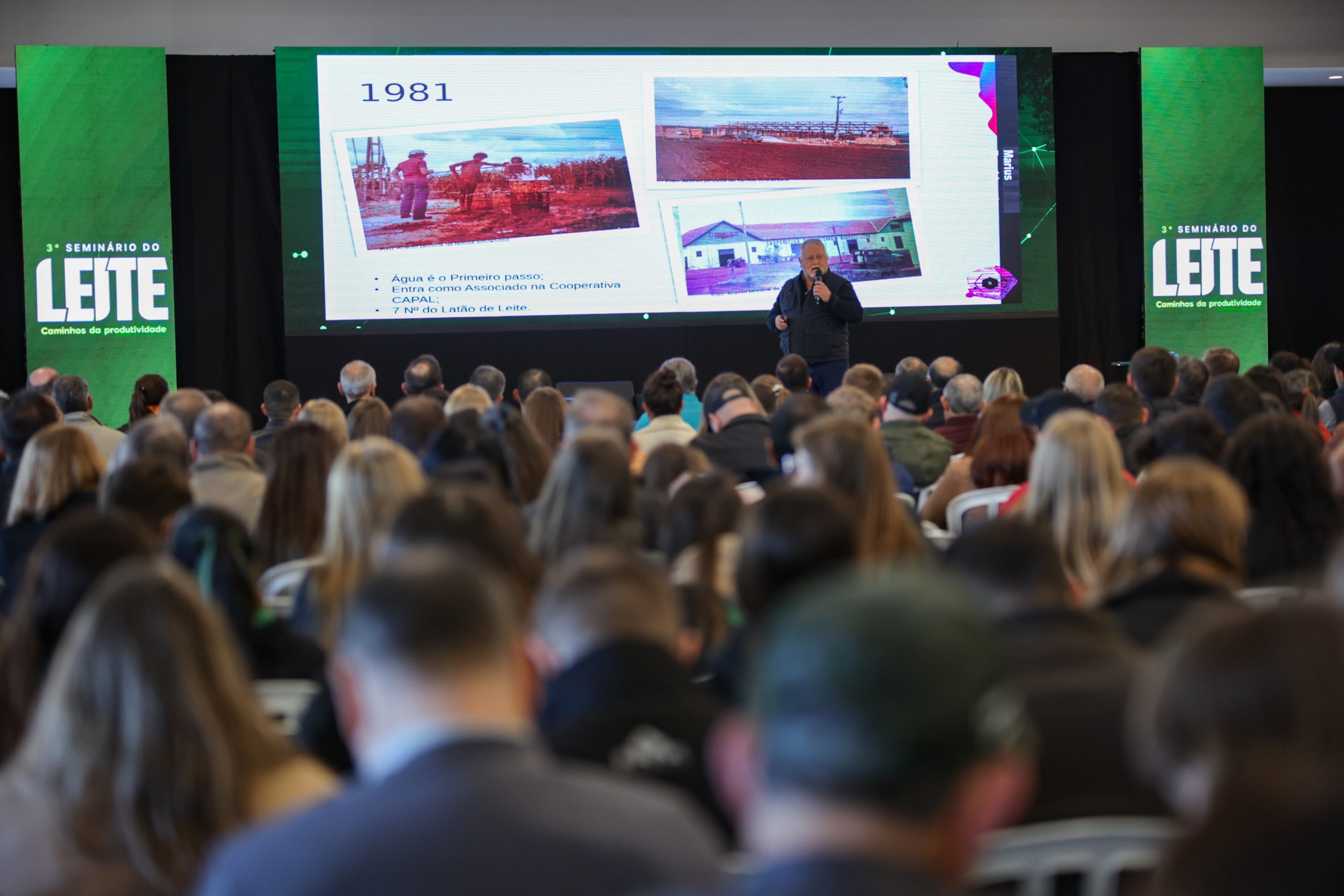 Cotrirosa fortalece o setor leiteiro com o 3º Seminário do Leite e público de 500 pessoas