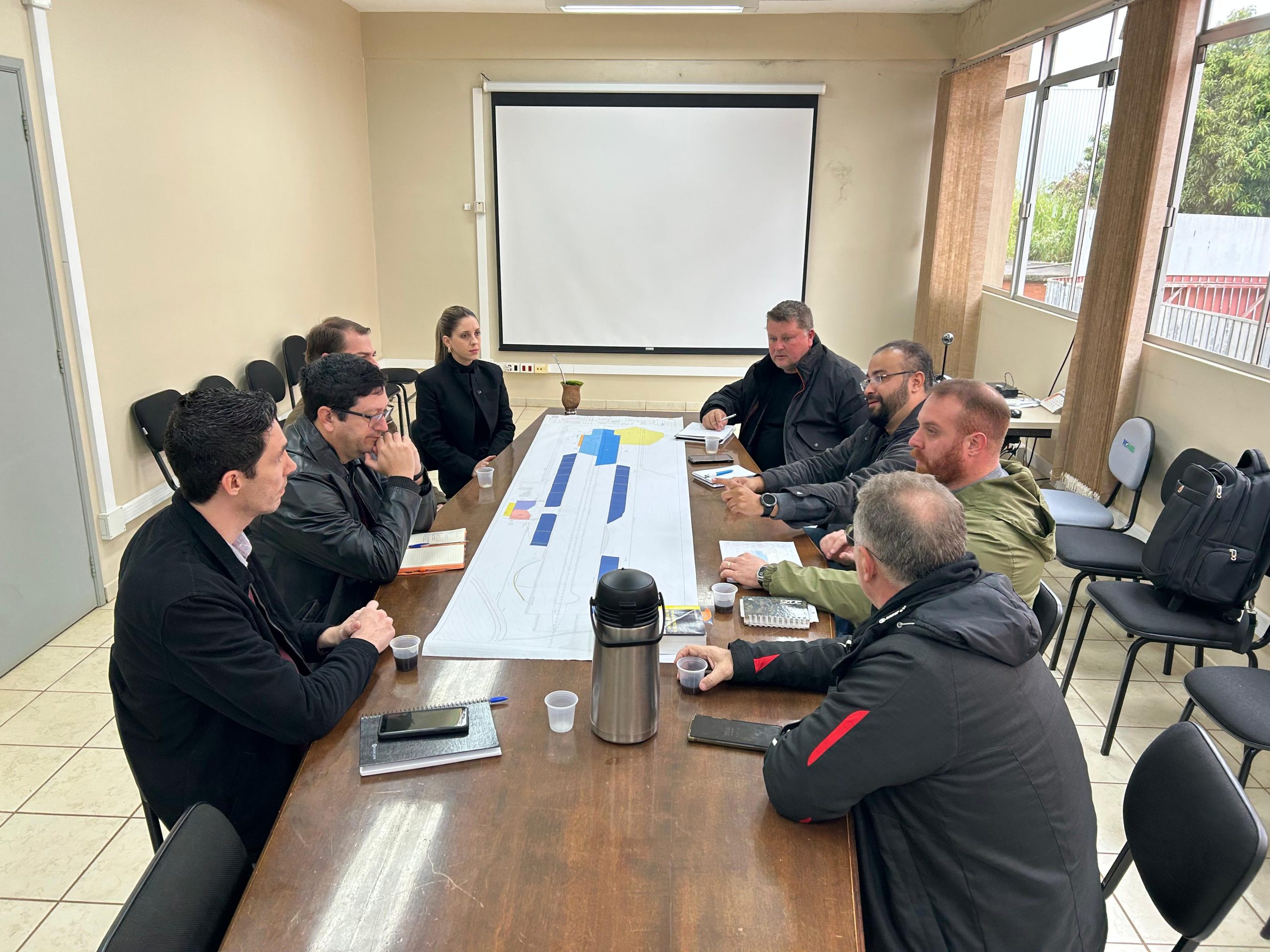 Alinhados próximos passos da obra do novo Aeroporto 