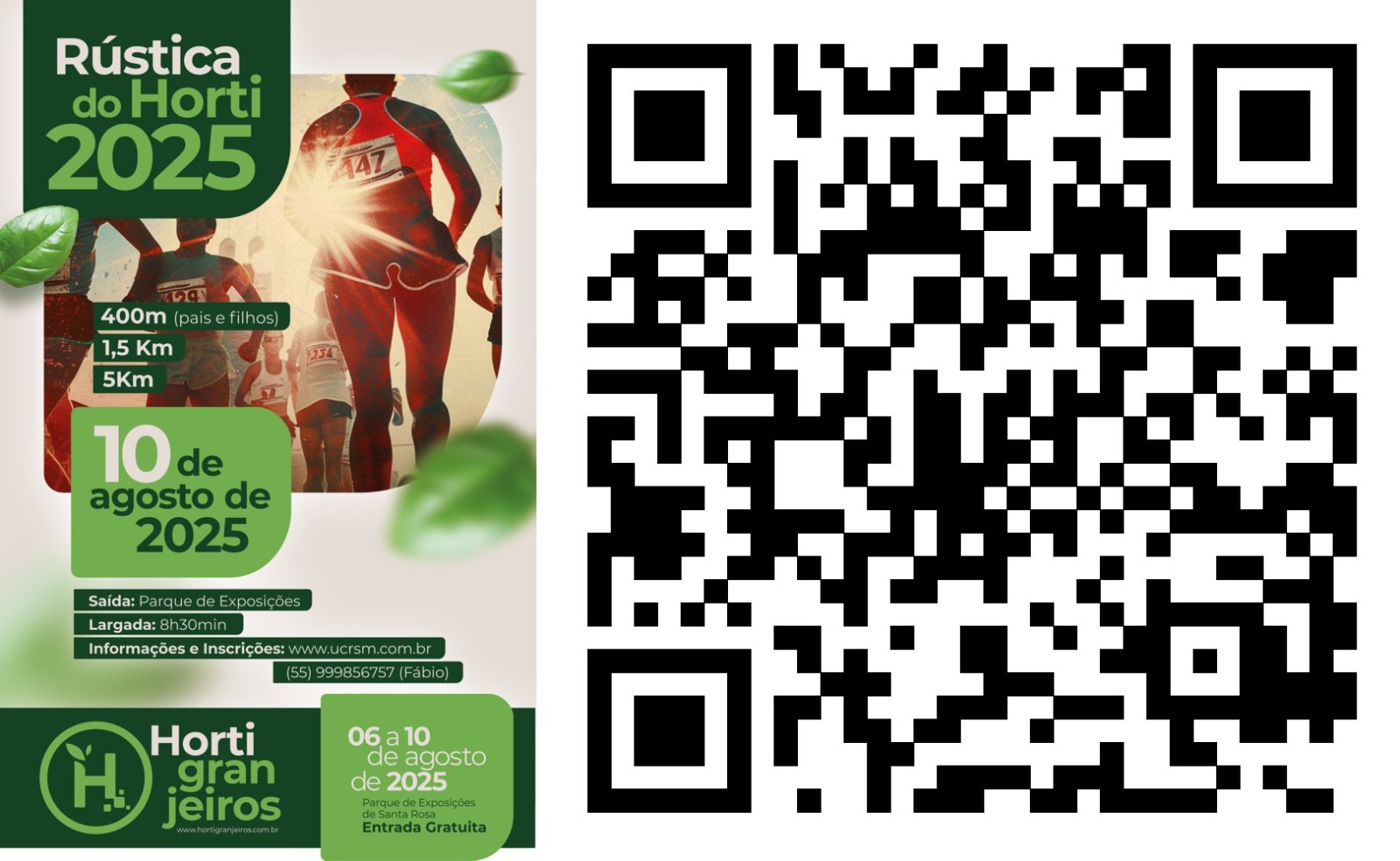 RÚSTICA DO HORTI TERÁ SEGUNDA EDIÇÃO NO DIA DO ANIVERSÁRIO DE SANTA ROSA