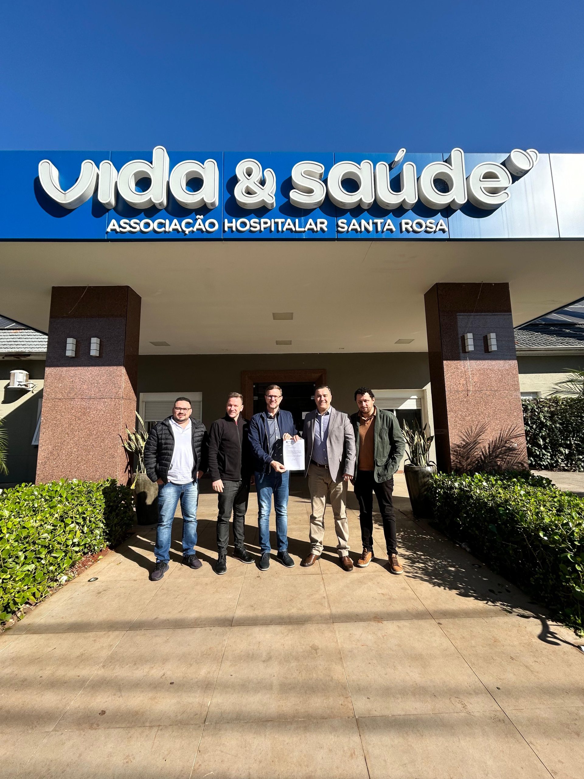 HVS recebe indicação de emenda do Deputado Paulo Pimenta