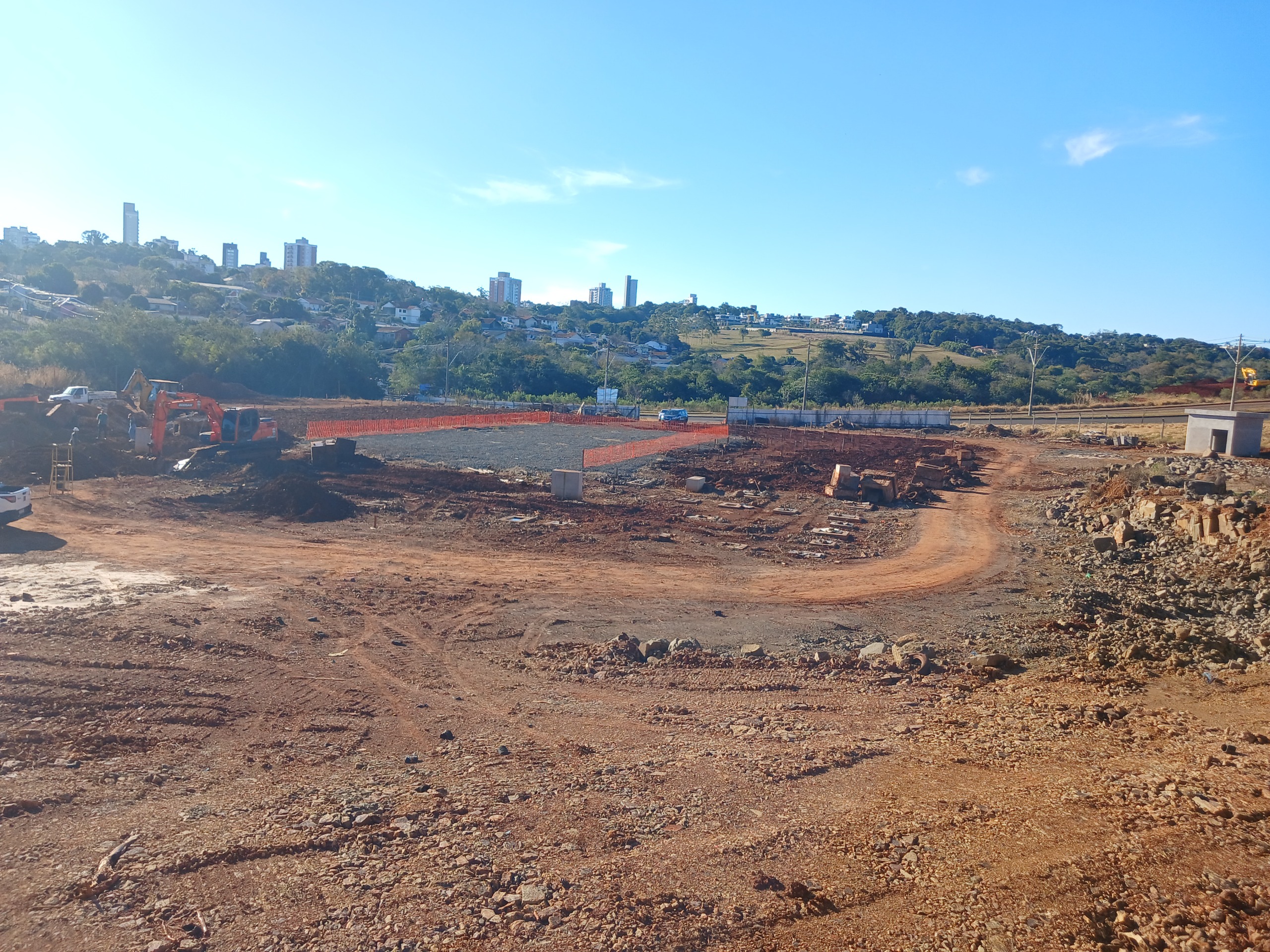 Retomada a obra do novo Ginásio Municipal de Santa Rosa