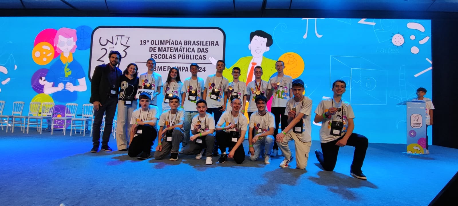 Aluno da Rede Municipal de Ensino participa de premiação nacional da OBMEP no Rio de Janeiro