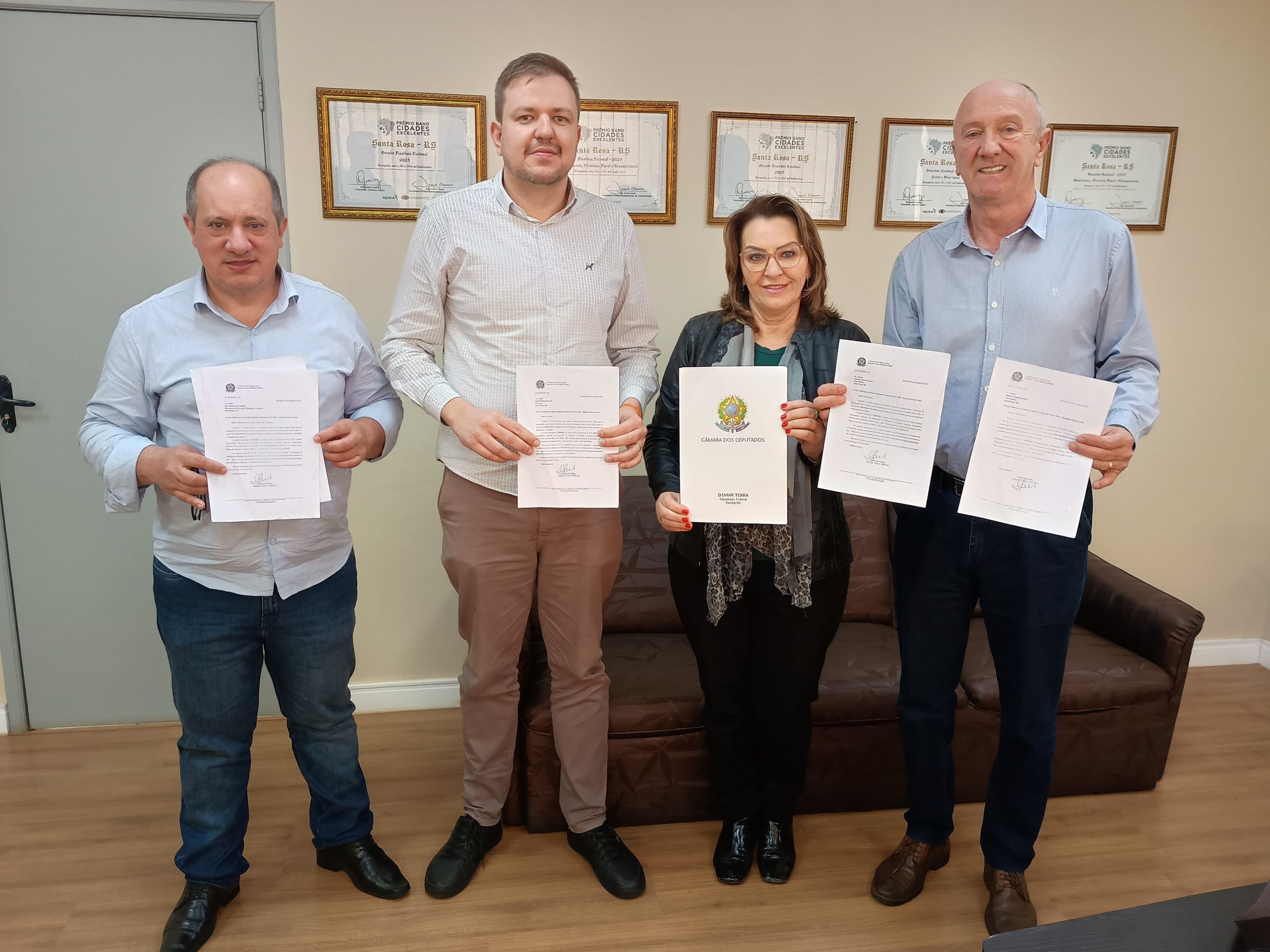 Santa Rosa recebe cerca de R$ 8 milhões em emendas do Deputado Federal Osmar Terra