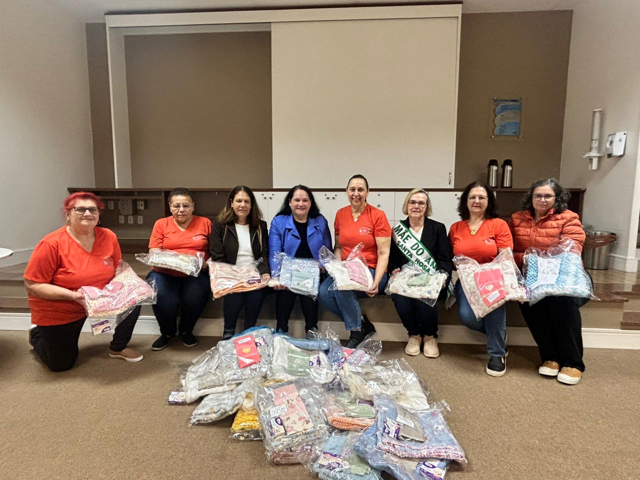 Solidariedade que abraça: doação levará carinho às gestantes do HVS