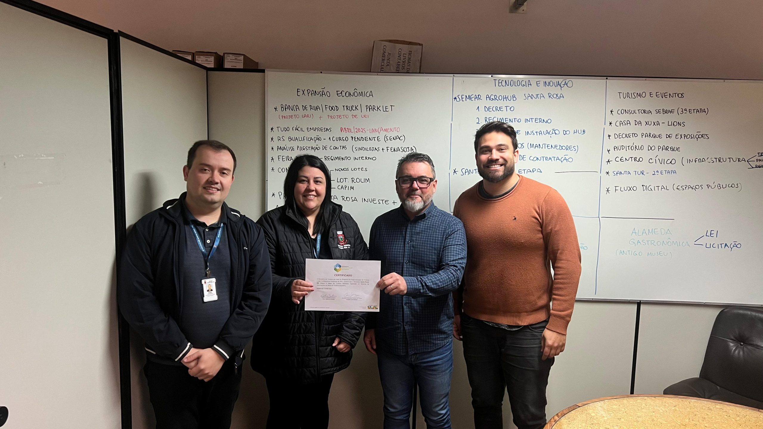 Santa Rosa é novamente certificada no Mapa do Turismo Brasileiro