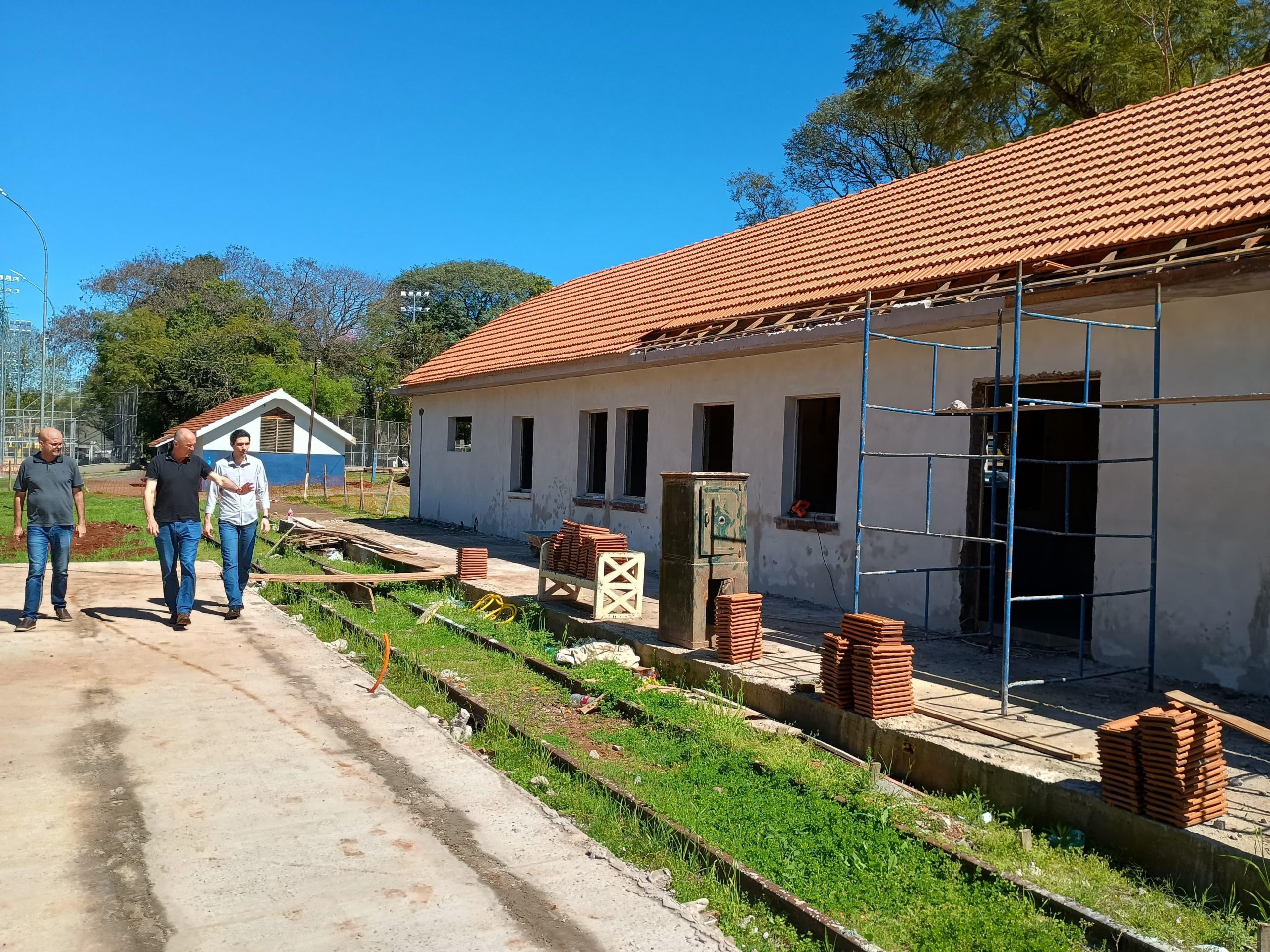 Avançam obras da Estação Férrea 