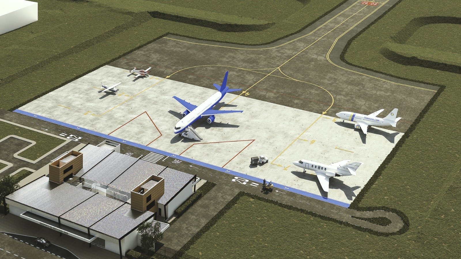 Licitado o Terminal do novo Aeroporto de Santa Rosa Licitado o Terminal do novo Aeroporto de Santa Rosa