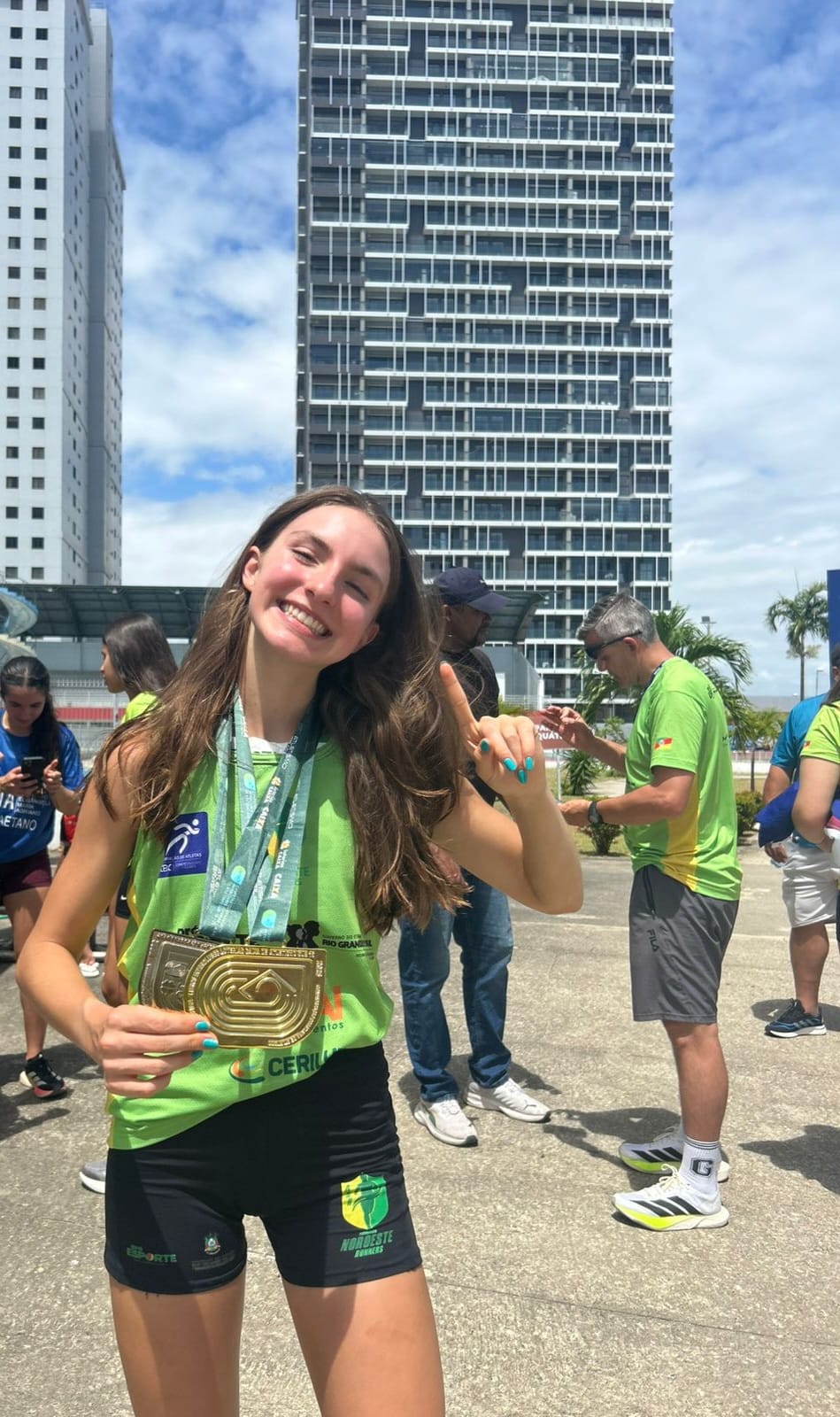 Campeã Brasileira sub 16: Emanueli Maiara Hein é exemplo de dedicação e superação Campeã Brasileira sub 16: Emanueli Maiara Hein é exemplo de dedicação e superação