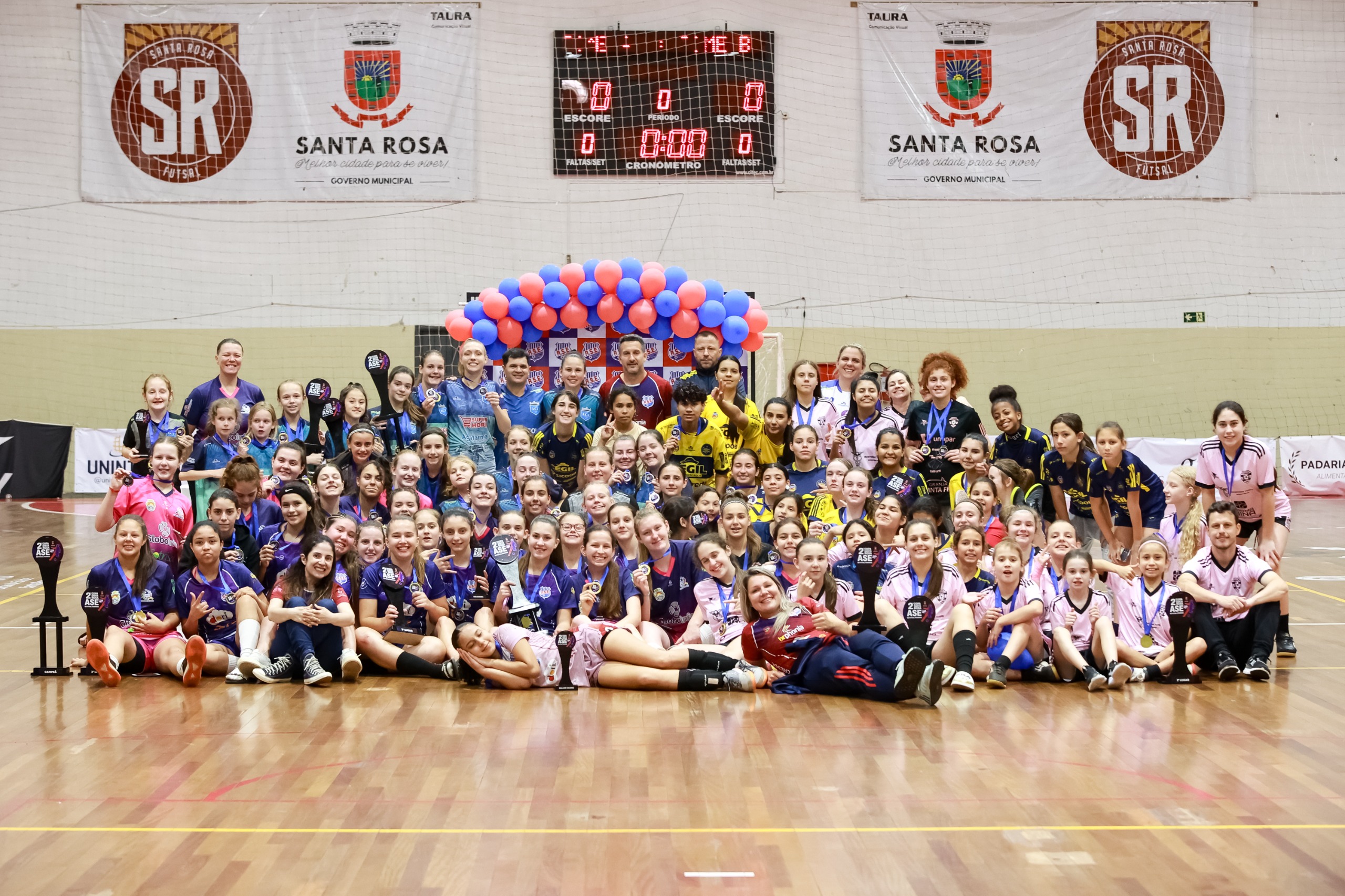 2ª Copa ASE Santa Rosa de Futsal Feminino destaca o talento das categorias de base 2ª Copa ASE Santa Rosa de Futsal Feminino destaca o talento das categorias de base
