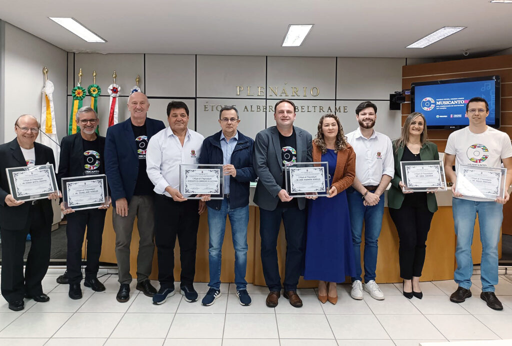 Câmara de Vereadores entrega Moção de Congratulações ao Musicanto 2025 Câmara de Vereadores entrega Moção de Congratulações ao Musicanto 2025