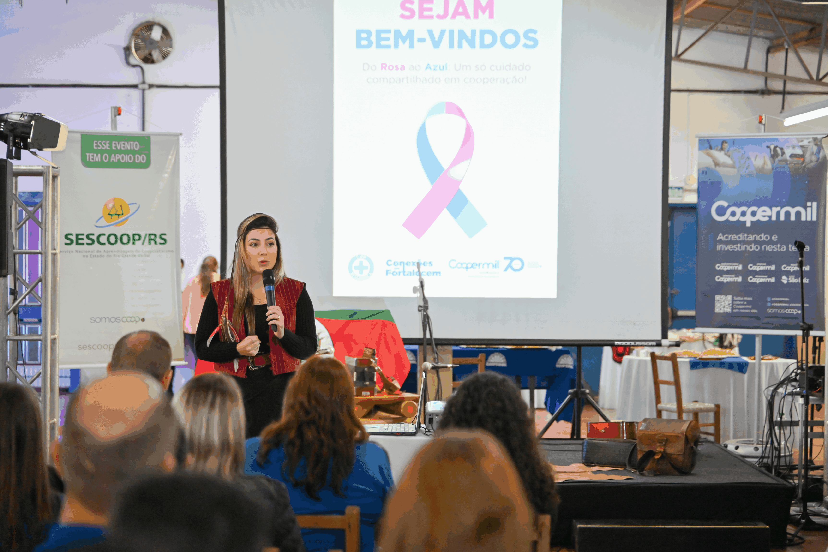 Evento Outubro Rosa/Novembro Azul da Coopermil abordou cuidados e prevenções Evento Outubro Rosa/Novembro Azul da Coopermil abordou cuidados e prevenções