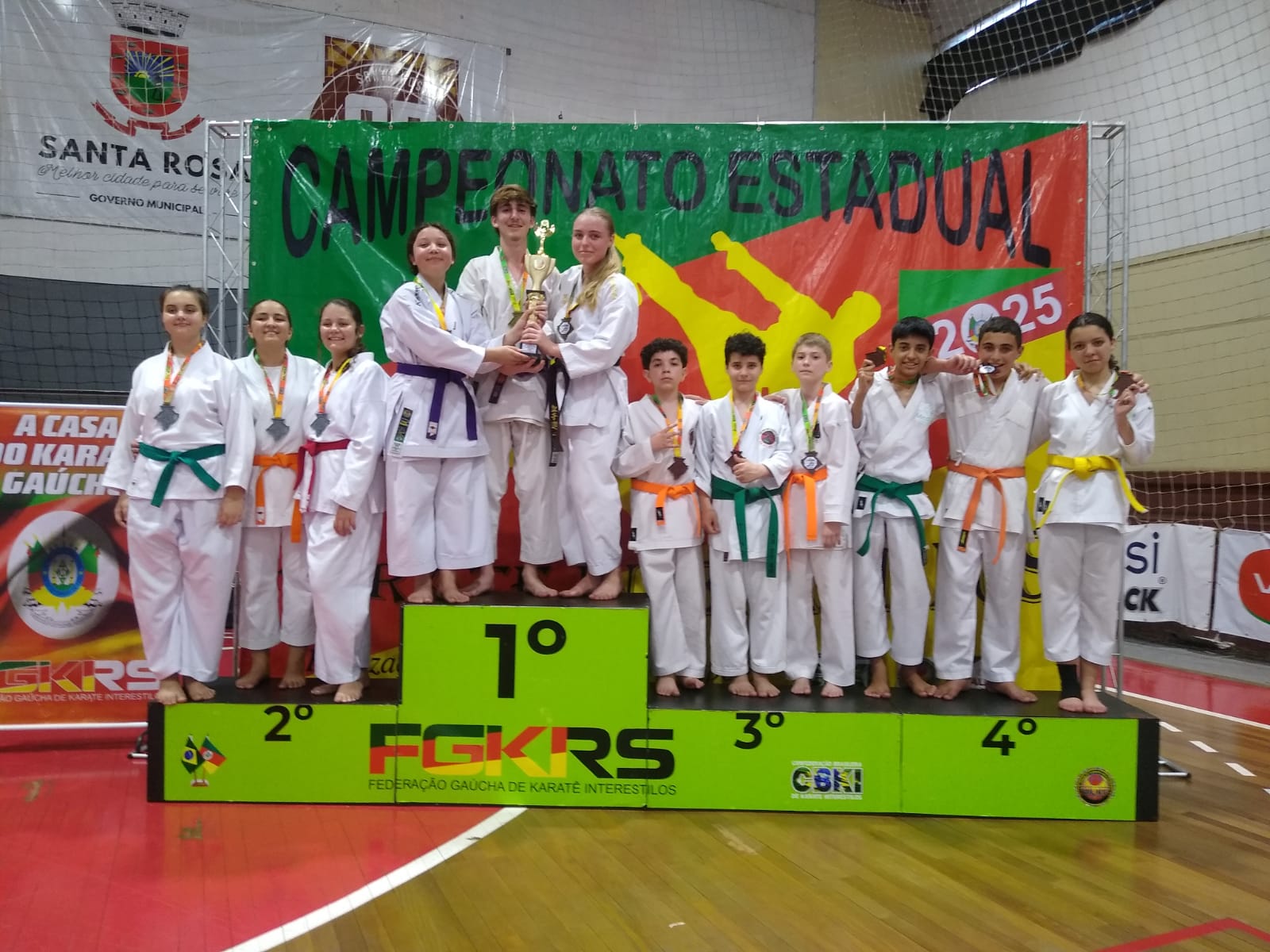 Santa Rosa destaque no Karatê