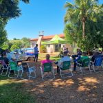 Agricultores de Porto Mauá recebem orientações sobre irrigação