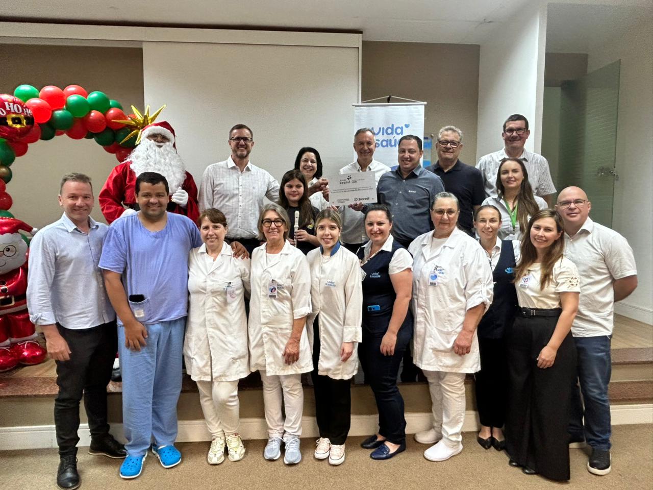 Hospital Vida & Saúde revitaliza espaço infantil externo com recursos do Fundo Social Sicredi Hospital Vida & Saúde revitaliza espaço infantil externo com recursos do Fundo Social Sicredi