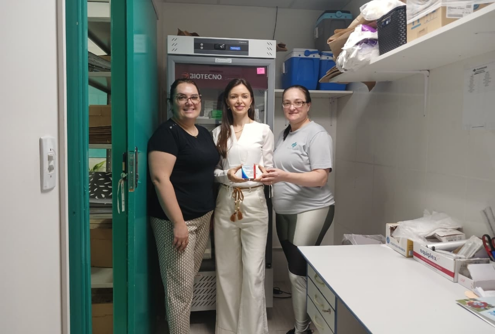 Santa Rosa recebe doses da vacina do Vírus Sincicial Respiratório para aplicação em gestantes Santa Rosa recebe doses da vacina do Vírus Sincicial Respiratório para aplicação em gestantes