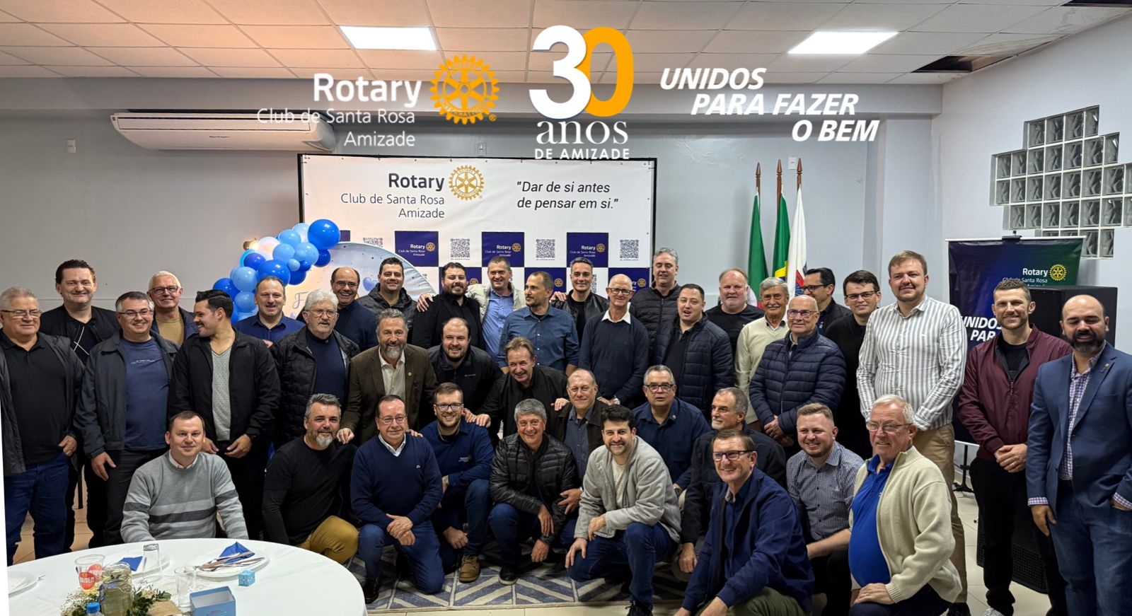 30 ANOS DE SERVIÇO E AMIZADE