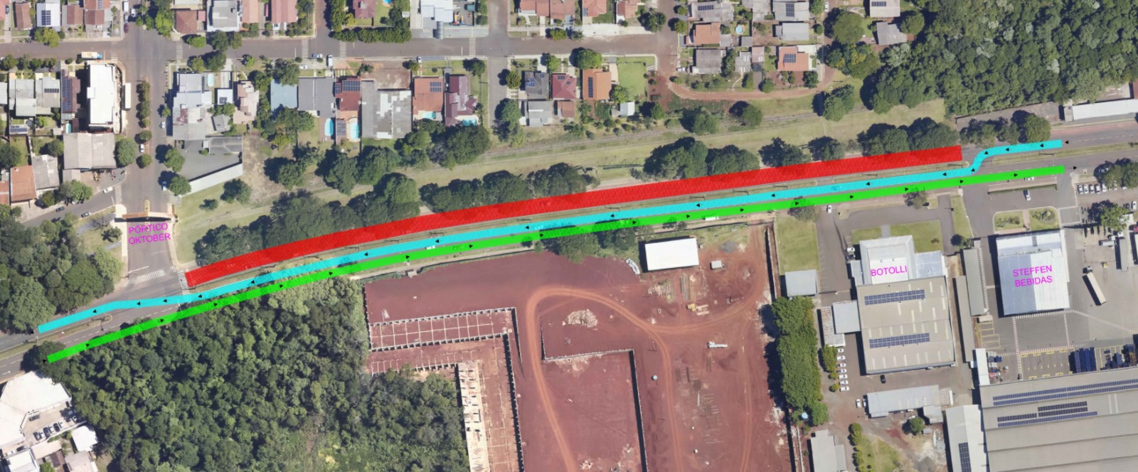 Alterações no trânsito