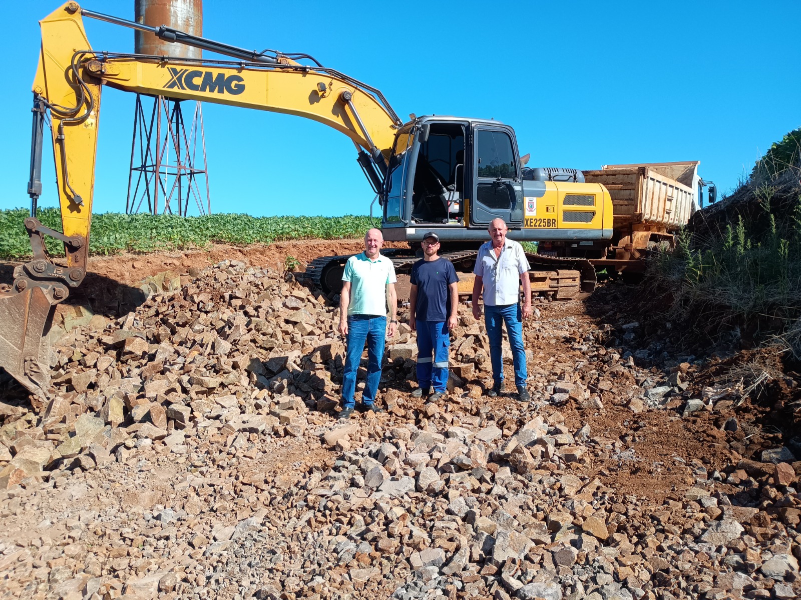 Obra histórica no interior Obra histórica no interior