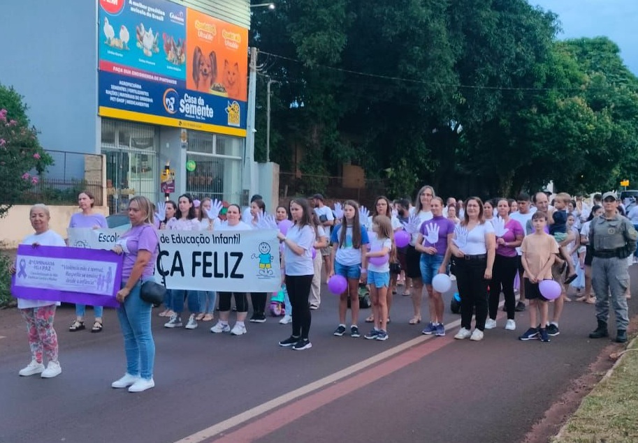 4ª Caminhada pela Paz mobiliza comunidade do Bairro Cruzeiro