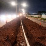 Corsan finaliza sexto trecho da substituição de adutora na Avenida Expedicionário Weber