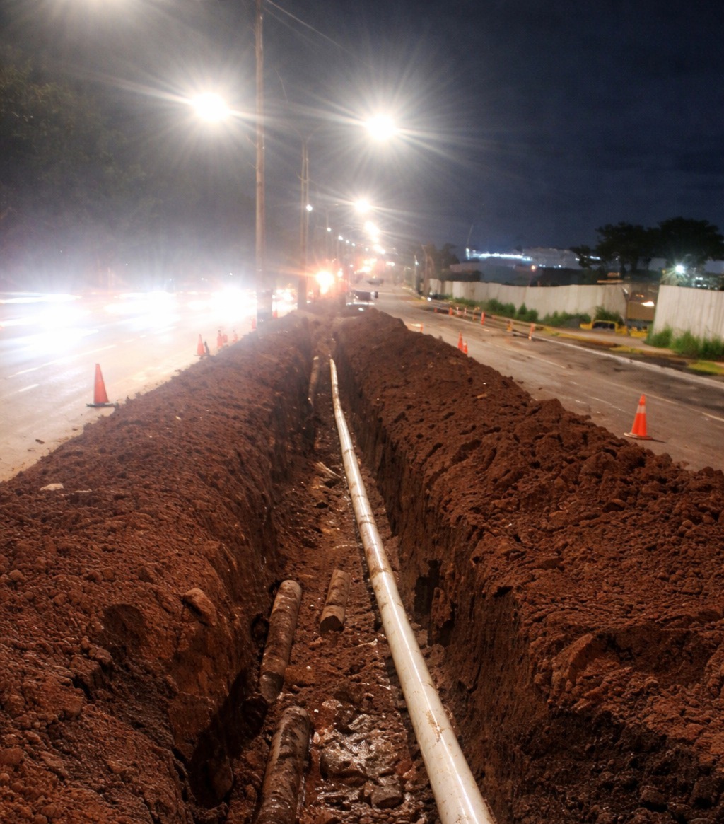 Corsan finaliza sexto trecho da substituição de adutora na Avenida Expedicionário Weber Corsan finaliza sexto trecho da substituição de adutora na Avenida Expedicionário Weber