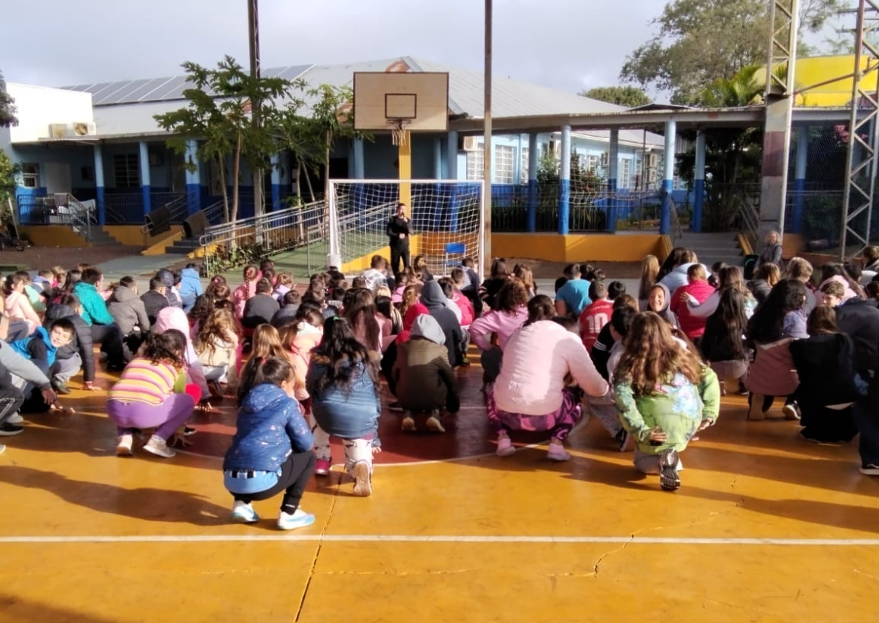 Escolas Municipais de Santa Rosa mobilizam 3,5 mil participantes no Dia do Desafio