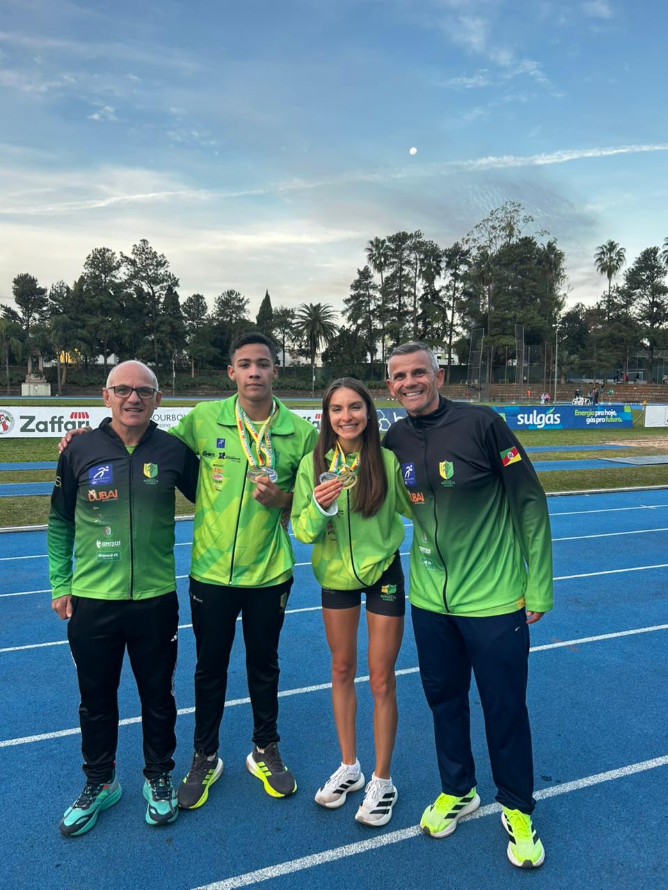 SANTA ROSA NO CAMPEONATO ESTADUAL DE ATLETISMO SUB 18