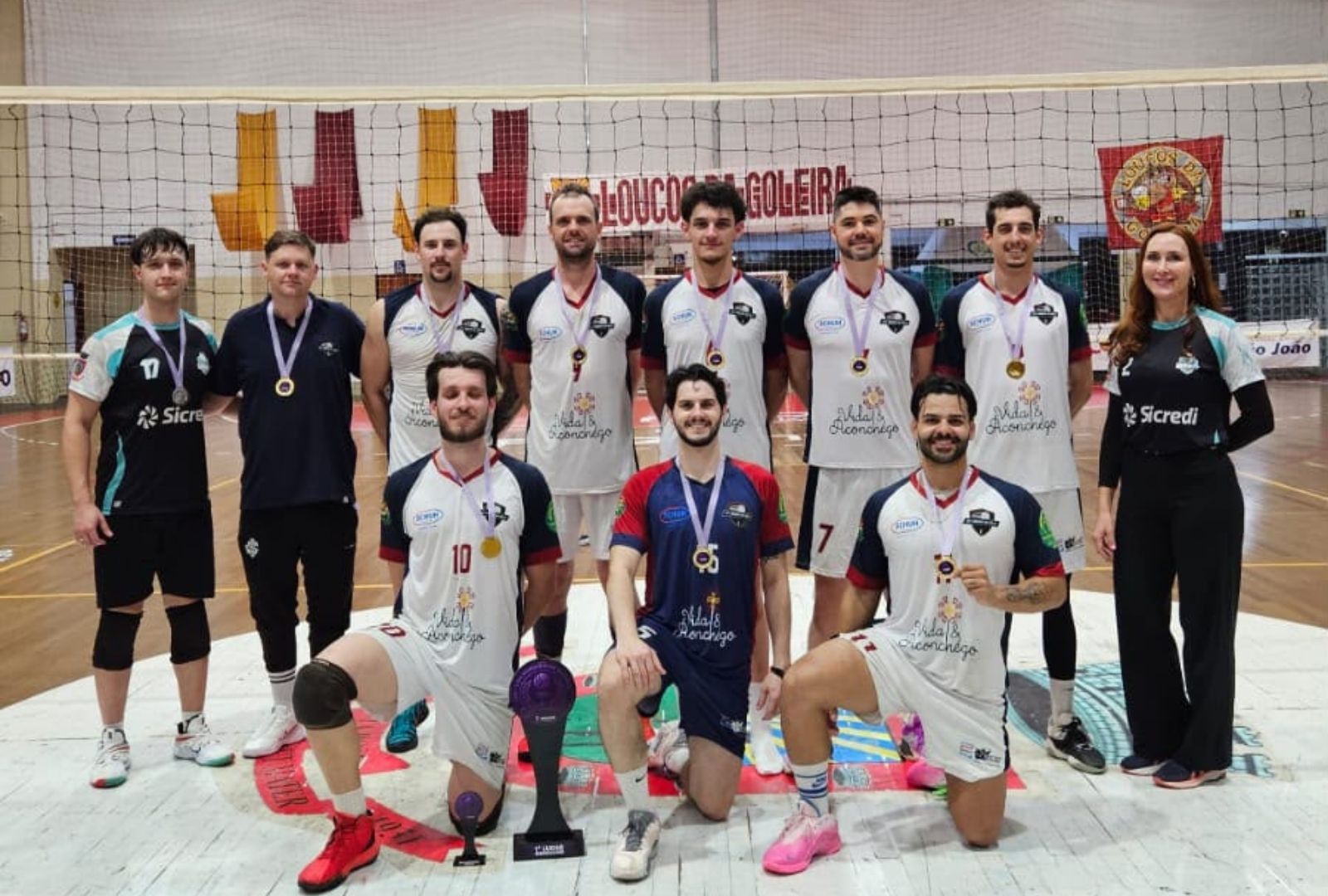 Etapa da Liga Noroeste de Voleibol Masculino movimenta Santa Rosa com grandes jogos