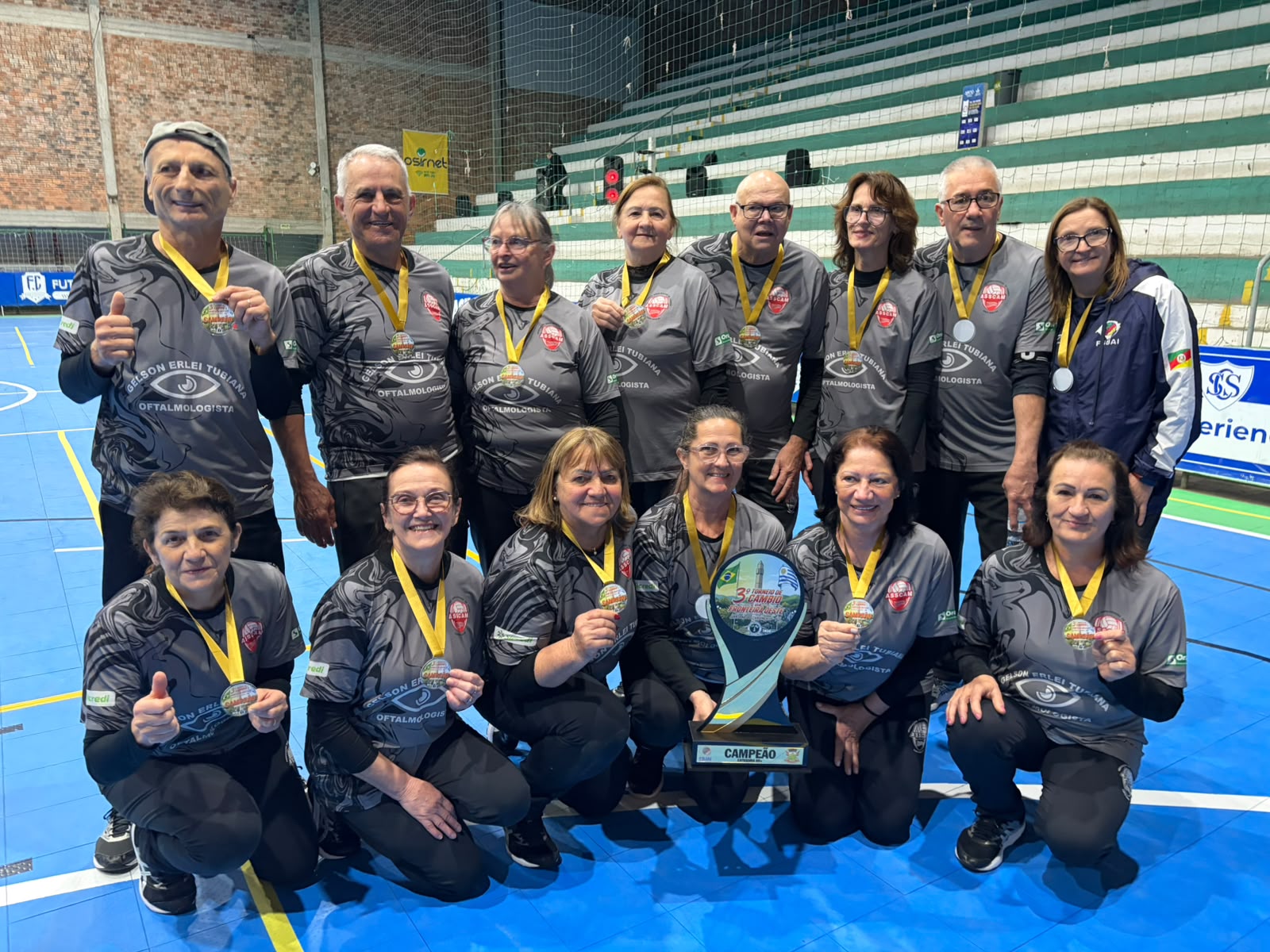 ASSCAM de Santa Rosa conquista título em Santana do Livramento ASSCAM de Santa Rosa conquista título em Santana do Livramento